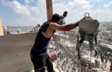 Izrael zabił palestyńskich dziennikarzy. Oto ostatnie zdjęcia, które zrobili