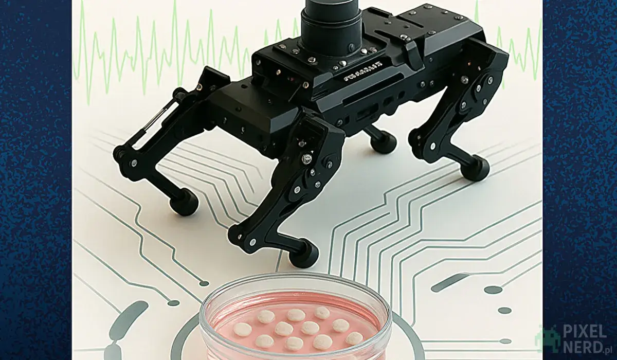 Naukowcy w USA sterują robotycznym psem dzięki organoidom mózgu w przełomowym ek