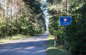 Białoruski żołnierz przekroczył polską granicę, próbował przeciąć płot
