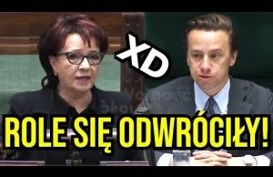 Marszałek Bosak usadza Witek - Role się odwróciły