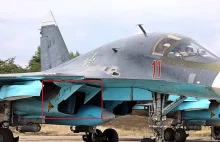 Dywersja na rosyjskim lotnisku. Podpalono bombowiec Su-34 (WIDEO)