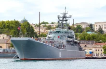 Kolejny rosyjski okręt zniszczony. Został zaatakowany przez drony [WIDEO]