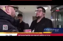 Segregacja osób które wchodzą na wiece Trzaskowskiego