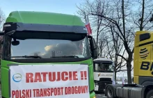 Protest w Szczecinie. "Desperacja wśród przewoźników jest bardzo duża"