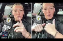 Policjantka z USA tłumaczy obywatelom jak mają się zachować gdy jedzie za nimi