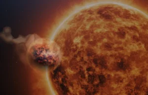 Teleskop Webba wykrył parę wodną, dwutlenek siarki w atmosferze egzoplanety