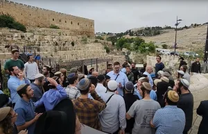 Antychrześcijański protest w Jerozolimie