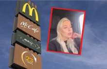 Zrobiła awanturę w McDonald's. Sieć wydała oświadczenie