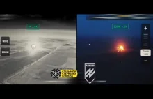 Żołnierze Azow niszczą w nocy kacapski TOS-1
