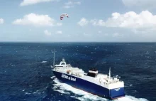 Przywiązują latawce do statków. Francuska firma chce walczyć z emisją CO2