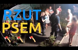 Pasza bez dokumentow rzuca psem i ubliża Polakom. Izba i po kilku h wychodzi