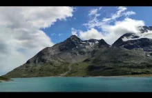 Szwajcaria część 3 czerwony pociąg XD