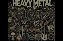 The evolution of Heavy Metal year by year. (1970-2024)