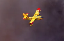 Kanadyjski samolot gaszący pożary w Kaliforni zderzył się z cywilnym dronem