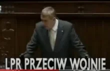 Giertych w spocie przeciwko wojnie w Iraku, Kaczyński w jarmułce