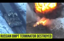 For the first time, the Armed Forces destroyed the Russian BMPT "Terminator".