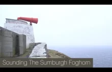 Róg mgłowy, nagranie z uruchomienia i dźwięk.