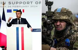 Spotkanie europejskich przywódców w Paryżu. Macron mówi o wysłaniu wojsk na Ukra