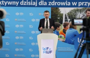 „WF z AWF” – efekty programu i planowane działania - Ministerstwo Nauki i Szkoln