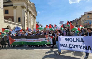 Ambasada Palestyny zorganizowała Marsz Powrotu w Warszawie