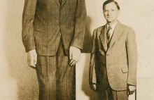 Robert Wadlow, najwyższy człowiek w historii, mierzył 272cm