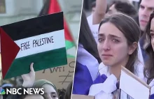 Pro-palestynskie protesty w usa
