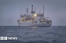 Wojna na Ukrainie: Rosyjskie okręty oskarżone o sabotaż na Morzu Północnym - BBC