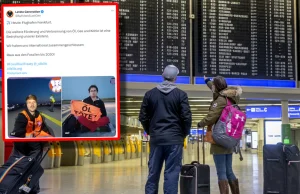 Czołowe lotnisko w Europie sparaliżowane przez aktywistów. Loty zawieszone