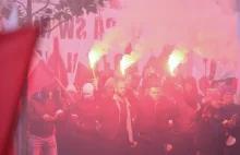 Góra rac i petard na Marszu Niepodległości. Policyjny bilans Marszu