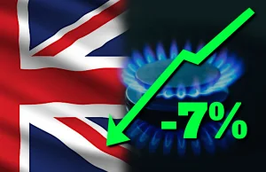 UK: zapowiadany spadek cen energii o 7% do lipca tego roku