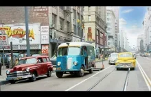 Los Angeles wczesne lata 40. i 50. w kolorze