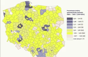 Bilans III RP. Gdzie ubyło nas najwięcej? W Łodzi i Katowicach ponad 20%.