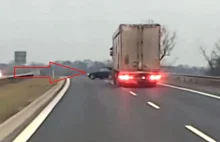 Szokujące sceny na S5 pod Wrocławiem. Film trafił do sieci
