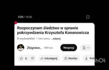 Zbigniew Stonoga wraz z Olgierdano nagra materiał o wykorzystywaniu Kononowicza.