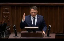 Sławomir Mentzen w Sejmie bez litości dla rządu Tuska!