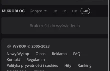 Dlaczego mikroblog znowu nie działa?