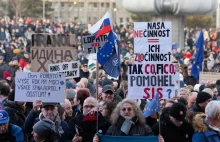 Słowacja w ogniu protestów. Premier Fico twardo o tym, że nie ustąpi