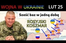 25 LUT: HIMARS ZBIERA PLON! Ukraińcy ZNISZCZYLI 6 BAZ LOGISTYCZNYCH W DOBĘ