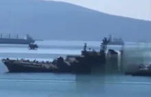 Trafiony, niezatopiony. Drony morskie zaatakowały port w Noworosyjsku
