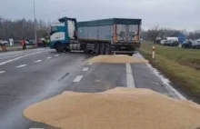 Ostra reakcja mera Lwowa na wysypanie ukraińskiego zboża przez polskich rolników