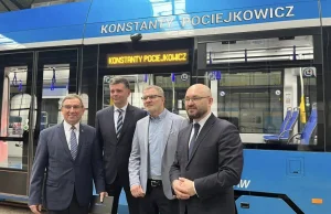 Kolejny tramwaj zyskał patrona. Tym razem została nim legenda żużla.