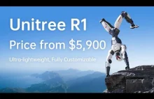 Unitree R1: Humanoidalny robot za $5900