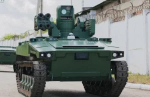 Rosja chwali się nową bronią, robotem Marker. To ona ma niszczyć czołgi Leopar