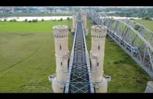 Most Tczewski dron dji mini 4k