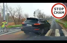 Pirat drogowy w Porsche na DK15