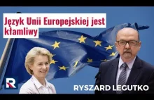 Prof. Legutko: język Unii Europejskiej jest kłamliwy | Polska Na Dzień Dobry