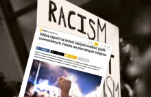 Manipulacje Onetu - publikacja raportu FRA na temat rasizmu