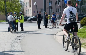 Mandaty dla rowerzystów. Policja ostro wzięła się za karanie