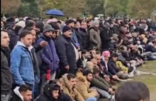 Niemcy: Nielegalni imigranci protestują przeciwko deportacjom.