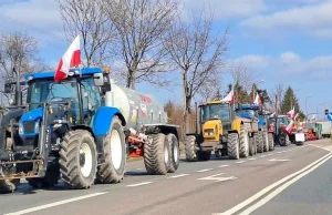 CBOS: ponad 80 proc. Polaków popiera protesty rolników. 85 proc. chce ograniczen